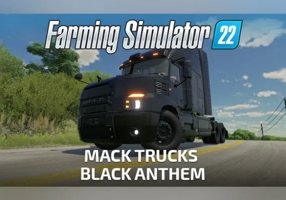 Farming Simulator 22 - Mack Trucks: Black Anthem DLC — PlayStation 4, Standard