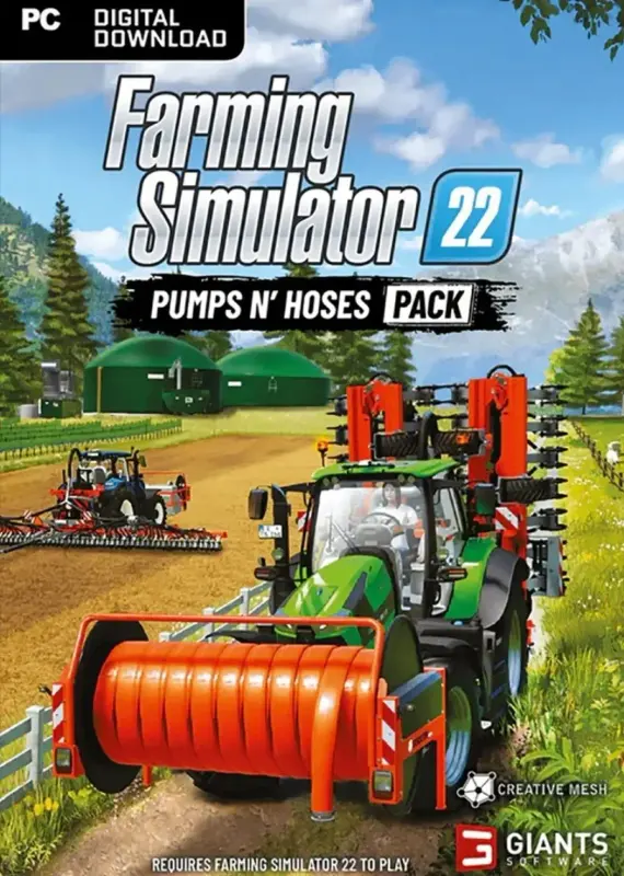 Farming Simulator 22 - Pumps n' Hoses Pack DLC — Steam, Standard