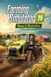 Jaquette de Farming Simulator 25 - Bundle Year 1 — jeu Xbox (Xbox Series X|S)