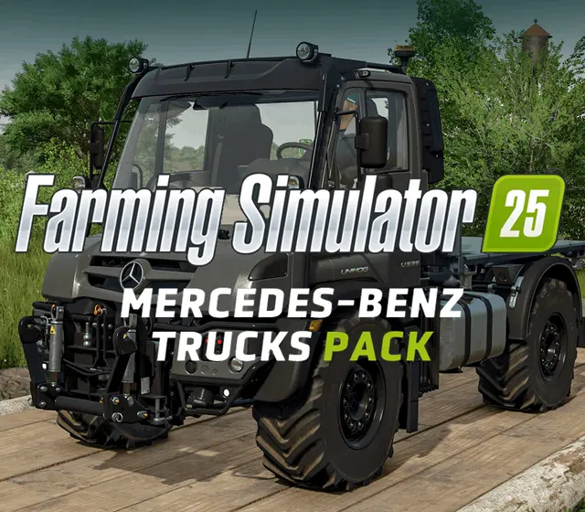 Farming Simulator 25 - Mercedes-Benz Trucks Pack DLC — Steam, Standard