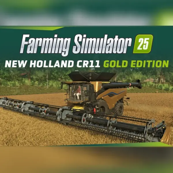 Farming Simulator 25 - New Holland CR11 Gold Edition (DLC) — Steam, Gold Edition