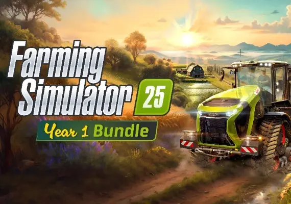 Jaquette de Farming Simulator 25 Year 1 Edition EN — jeu PC (Giants)