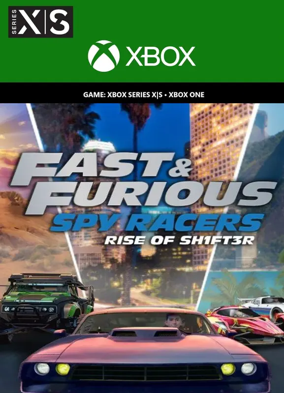 Fast & Furious: Spy Racers Rise of SH1FT3R — Xbox Live, Standard