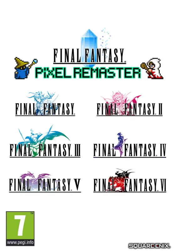 FINAL FANTASY I-VI Bundle — Steam, Standard