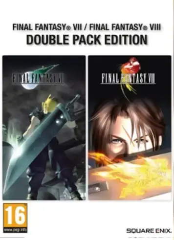 Final Fantasy VII and Final Fantasy VIII Double Pack — Steam, Standard