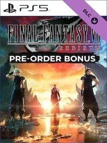 Final Fantasy VII Rebirth Preorder Bonus — PlayStation 5, Standard