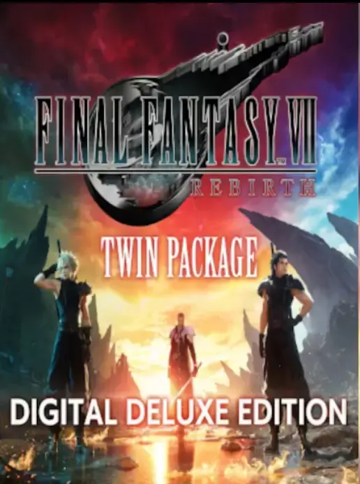 FINAL FANTASY VII REMAKE and REBIRTH Digital Deluxe Twin Pack — Steam, Digital Deluxe