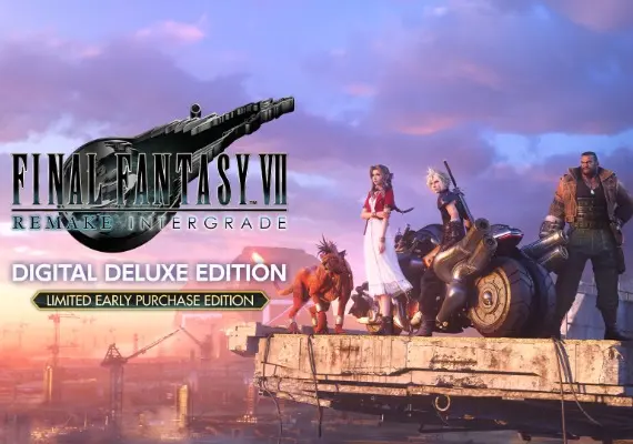 Final Fantasy VII Remake Intergrade Deluxe Limited Early Purchase Edition EN — Xbox One / Xbox Series X|S / PC, Deluxe Limited Early Purchase