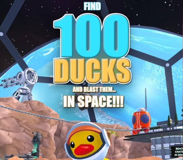 Find 100 Ducks and Blast Them...IN SPACE!!! — Steam, Standard