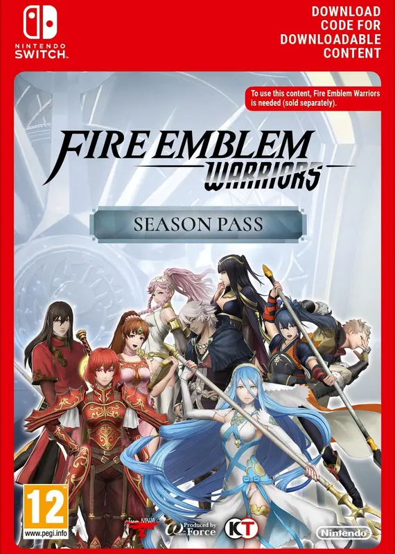 Fire Emblem Warriors Season Pass (DLC) — Nintendo Switch, Standard