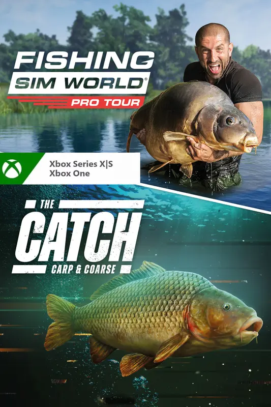 Fishing Sim World: Pro Tour + The Catch: Carp & Coarse — Xbox Live, Standard