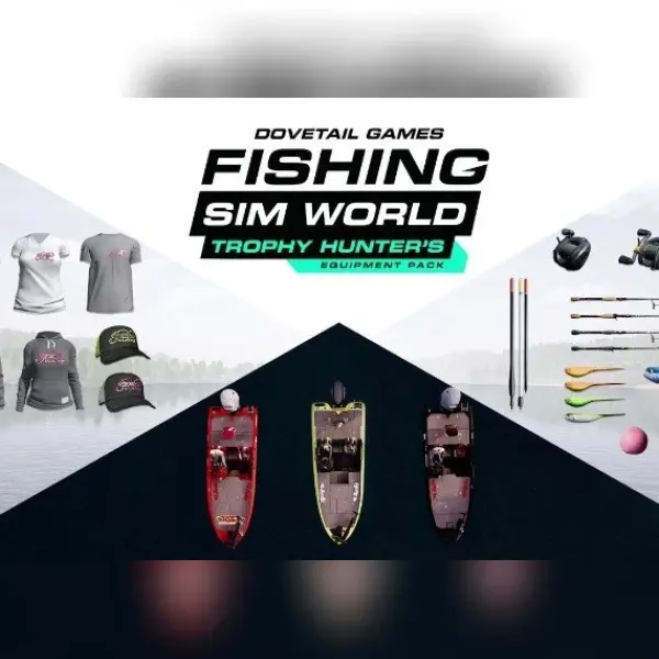 Fishing Sim World: Pro Tour - Trophy Hunter's Equipment Pack (DLC) — Steam, Standard