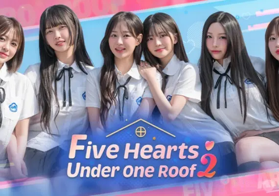 Jaquette de Five Hearts Under One Roof: Season 2 EN/JA/KO/PT/ZH/ZH/MX — jeu PC (Steam)