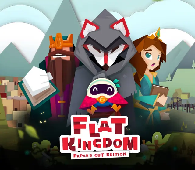 Flat Kingdom Paper's Cut Edition — Steam, Standard
