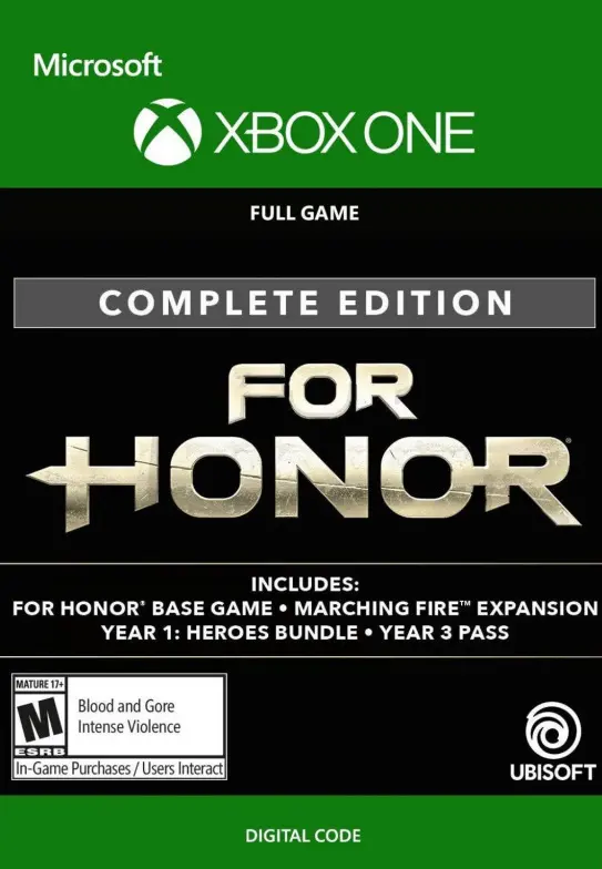 For Honor (Complete Edition) — Xbox Live, Complete Edition