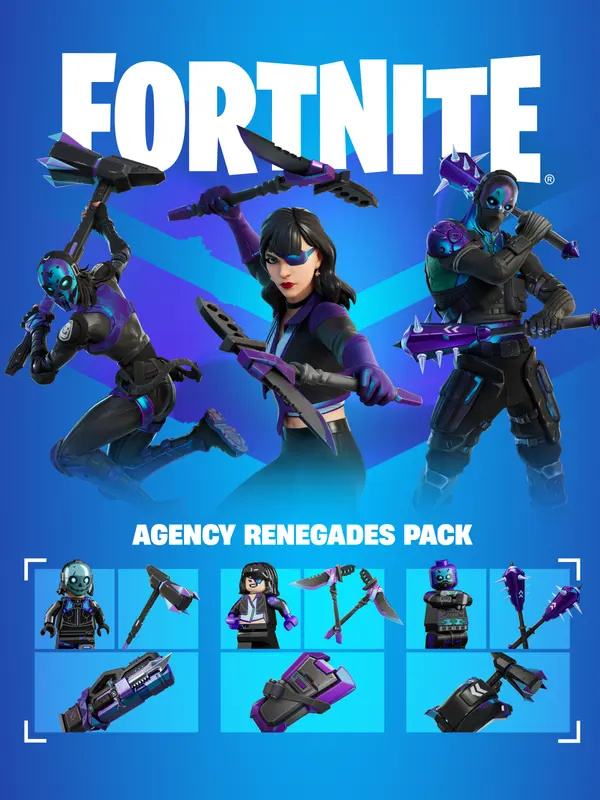Fortnite - Agency Renegades Pack — Xbox Live, Standard