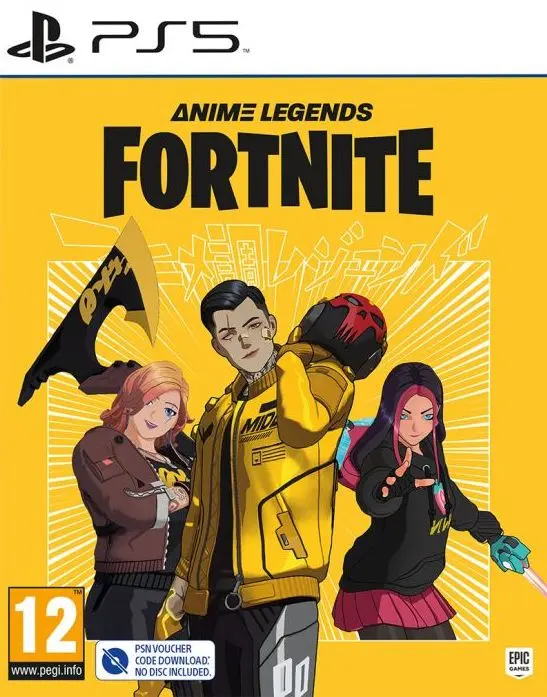 Jaquette de Fortnite - Anime Legends Pack — jeu PlayStation (PlayStation 5)