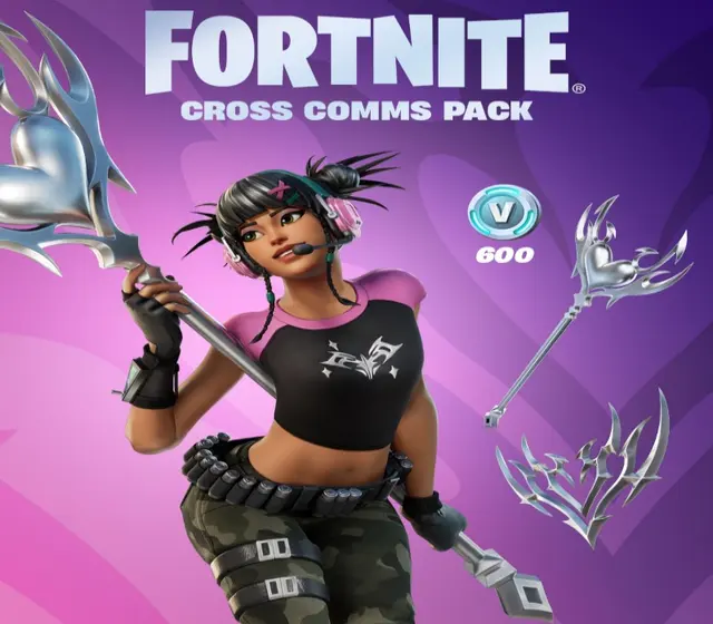 Fortnite - Cross Comms Pack + 600 V-Bucks Challenge DLC — Xbox Series X|S, Standard