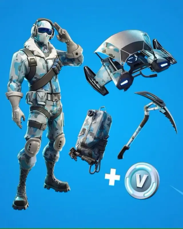 Fortnite - Deep Freeze Bundle DLC — Xbox One / Xbox Series X|S, Standard