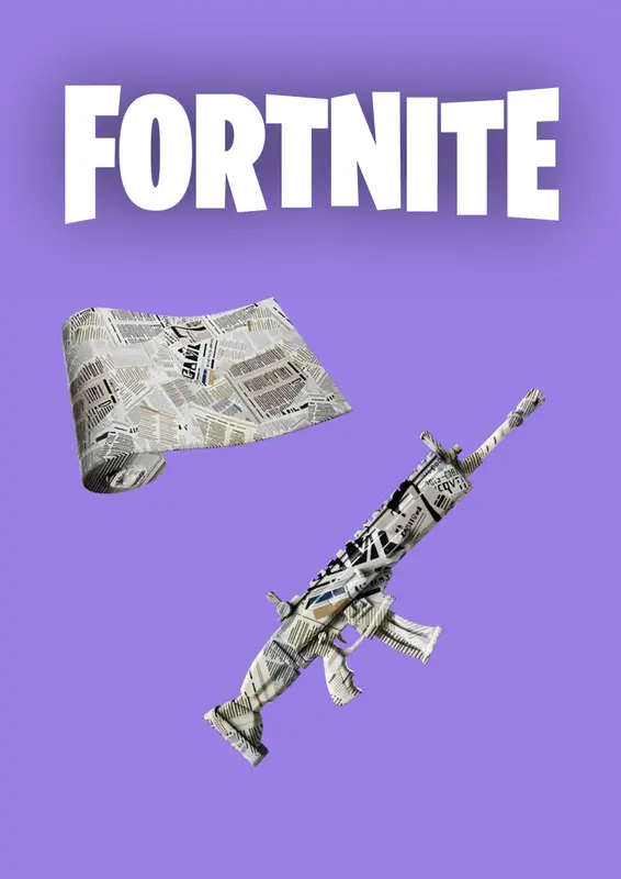 Fortnite - Extra ! Extra ! Wrap (DLC) — Epic Games, Standard