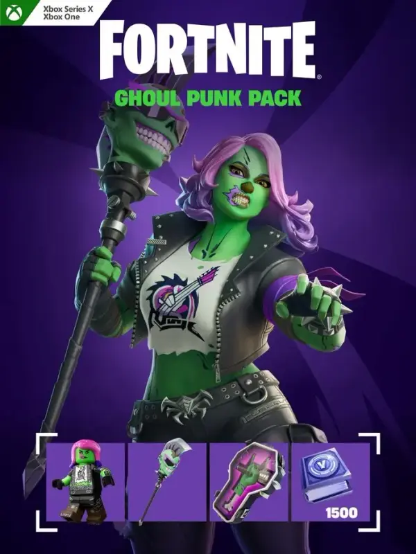 Fortnite - Ghoul Punk Pack DLC — Xbox One / Xbox Series X|S, Standard