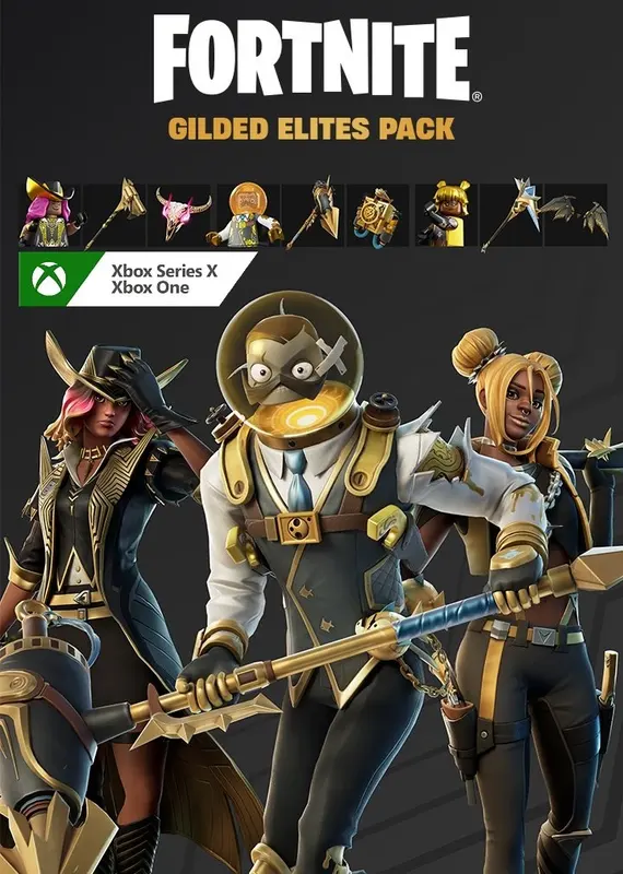 Fortnite - Gilded Elites Pack — Xbox Live, Standard