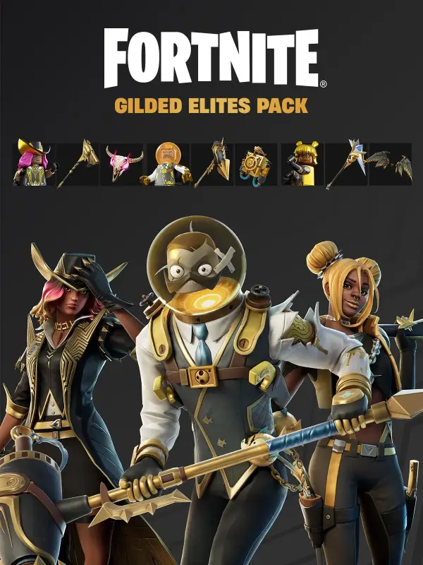 Fortnite - Gilded Elites Pack DLC — Xbox One / Xbox Series X|S, Standard