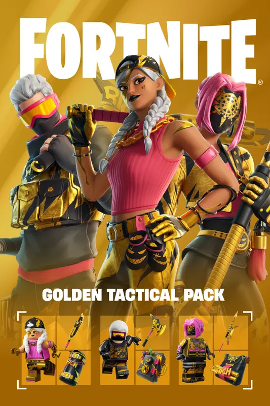 Fortnite - Golden Tactical Pack — Xbox Live, Standard
