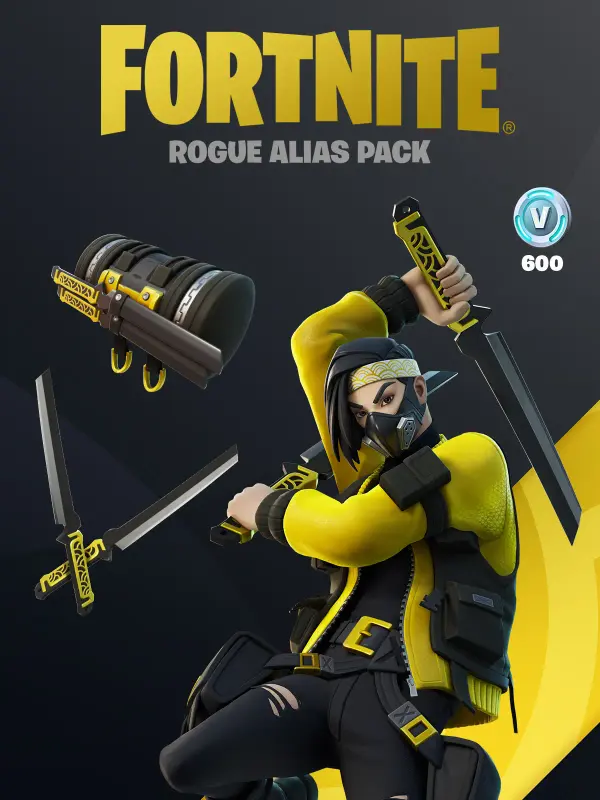 Fortnite - Rogue Alias Pack DLC — Xbox One / Xbox Series X|S, Standard