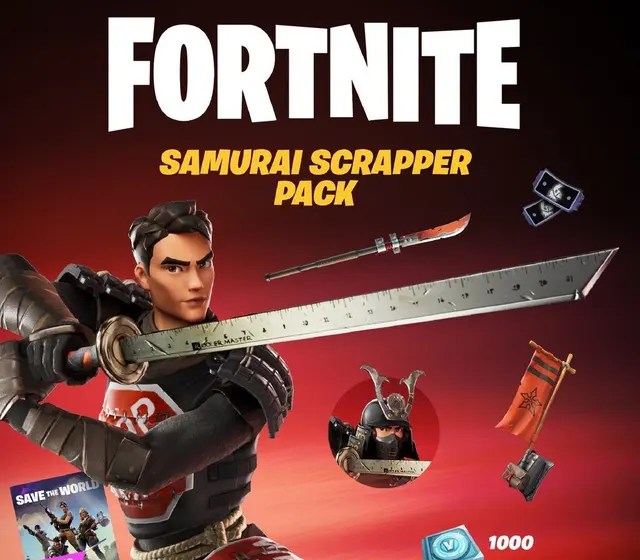 Fortnite - Samurai Scrapper Pack DLC — Xbox One, Standard