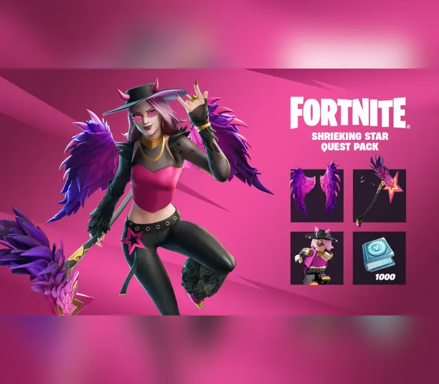 Fortnite - Shrieking Star Quest Pack DLC — Xbox One, Standard