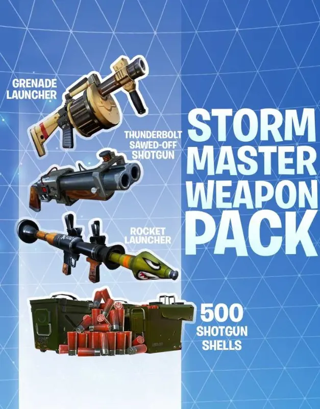 Fortnite - STORM MASTER WEAPON PACK (DLC) — Xbox Live, Standard