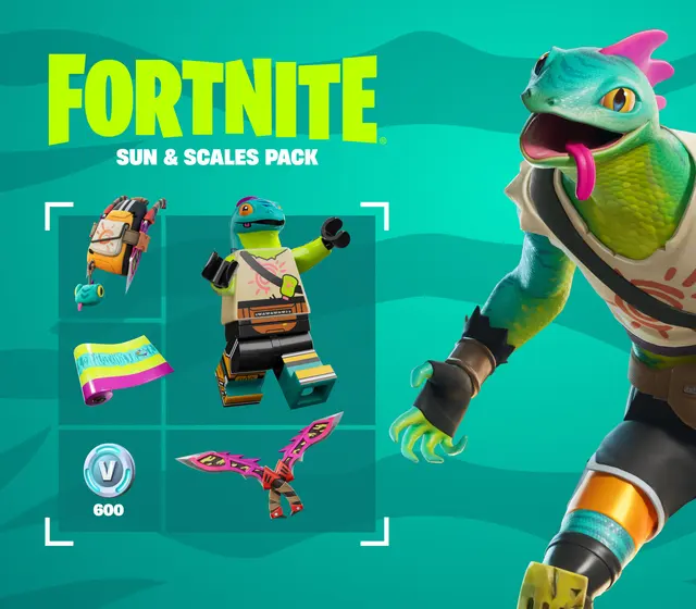 Fortnite - Sun & Scales Pack DLC — Xbox One, Standard