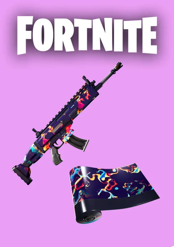 Fortnite - Swirly Streak Wrap (DLC) — Epic Games, Standard