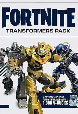 Fortnite - Transformers Pack + 1000 V-Bucks DLC — Nintendo Switch, Standard