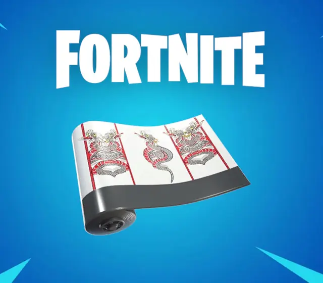 Fortnite - White Dragon Wrap DLC — Epic Games, Standard