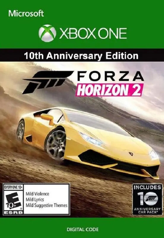 Forza Horizon 2 - 10th Anniversary Edition — Xbox Live, Anniversary Edition