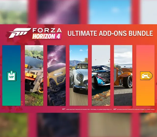Forza Horizon 4 - Ultimate Add-Ons Bundle DLC EU XBOX One / Windows 10 — Xbox One, Ultimate