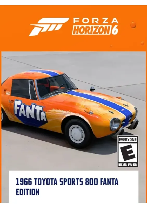 Forza Horizon 6 1966 Toyota Sports 800 Fanta Edition (DLC) — Xbox Series X|S / PC, Standard