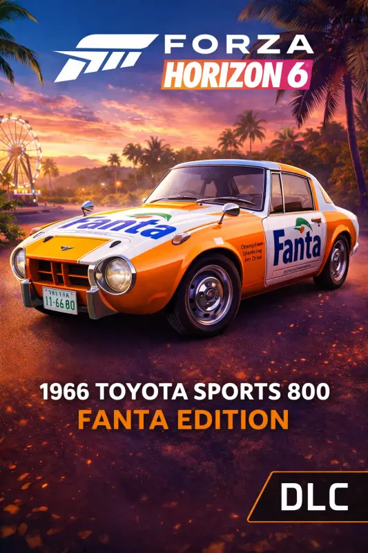Forza Horizon 6 - 1966 Toyota Sports 800 Fanta Edition DLC — Xbox Series X|S / PC, Standard