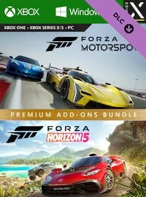 Forza Motorsport and Forza Horizon 5 Premium Add-Ons Bundle — Xbox Series X|S / PC, Standard