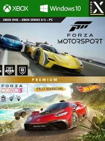 Forza Motorsport and Forza Horizon 5 Premium Editions Bundle — Xbox Series X|S / PC, Standard