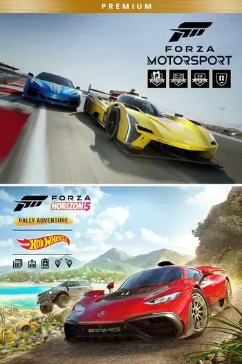 Forza Motorsport and Forza Horizon 5 - Premium Editions Bundle — Xbox One / Xbox Series X|S / PC, Premium Edition