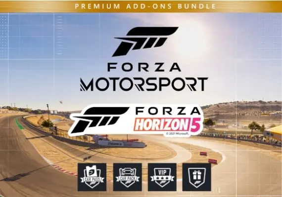 Forza Motorsport + Forza Horizon 5 - Premium Add-Ons Bundle DLC EN — Xbox One / Xbox Series X|S / PC, Standard