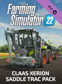 FS22 - CLAAS XERION SADDLE TRAC Pack — Steam, Standard