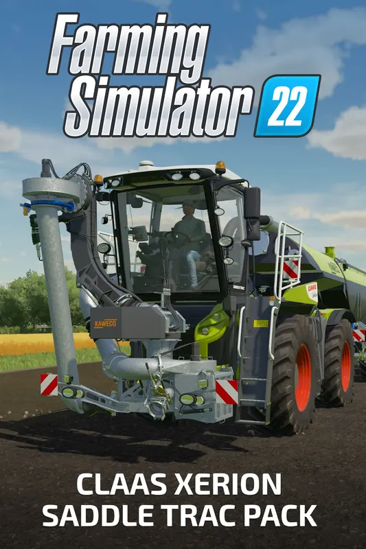 Jaquette de FS22: CLAAS XERION SADDLE TRAC Pack (DLC) — DLC Xbox (Xbox Live)