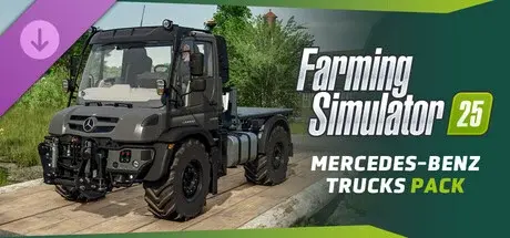 Jaquette de FS25 - Mercedes-Benz Trucks Pack — DLC PC (Steam)