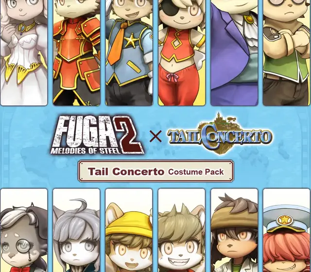 Fuga: Melodies of Steel 2 - Tail Concerto Costume Pack DLC — Steam, Standard