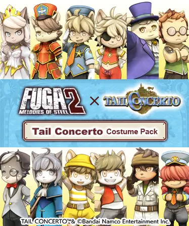 Fuga: Melodies of Steel 2 - Tail Concerto Costume Pack (DLC) — Steam, Standard