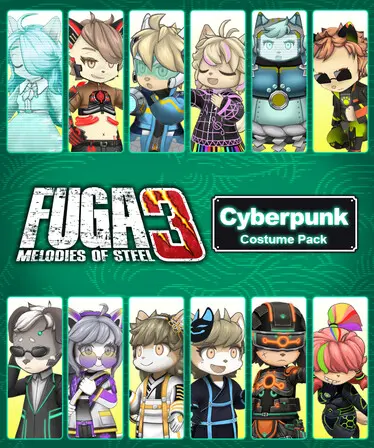 Fuga: Melodies of Steel 3 - Cyberpunk Costume Pack (DLC) — Steam, Standard